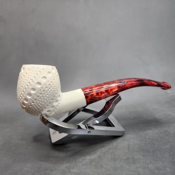 MBSD Meerschaum Small Egg Apple Block Meerschaum Pipe [SOLD OUT] - Image 4
