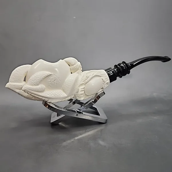 MBSD Meerschaum Claw Block Meerschaum Pipe, Fitted Case [SOLD OUT] - Image 4