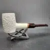 MBSD Meerschaum Deluxe Poker Block Meerschaum Pipe, 9mm & 3mm [SOLD OUT] - Image 5