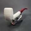 MBSD Meerschaum Bent Billiard Block Meerschaum Pipe [SOLD OUT] - Image 5