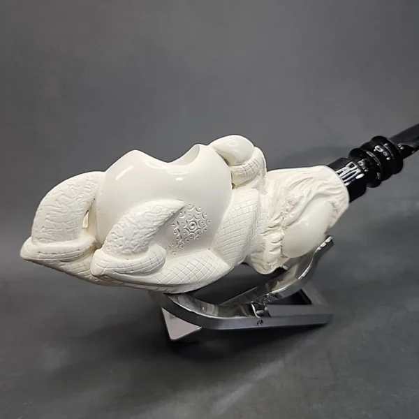 MBSD Meerschaum Claw Block Meerschaum Pipe, Fitted Case [SOLD OUT] - Image 5