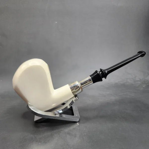 MBSD Meerschaum Silver Spigot Block Meerschaum Pipe - Image 5