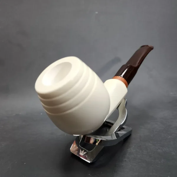 MBSD Meerschaum Deluxe Devil Anse Block Meerschaum Pipe, 9mm & 3mm [SOLD OUT] - Image 5