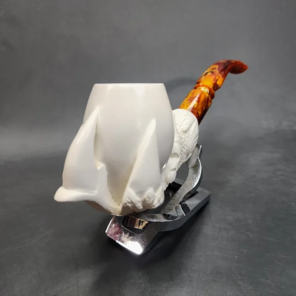 MBSD Meerschaum Claw Block Meerschaum Pipe, Fitted Case [SOLD OUT] - Image 6