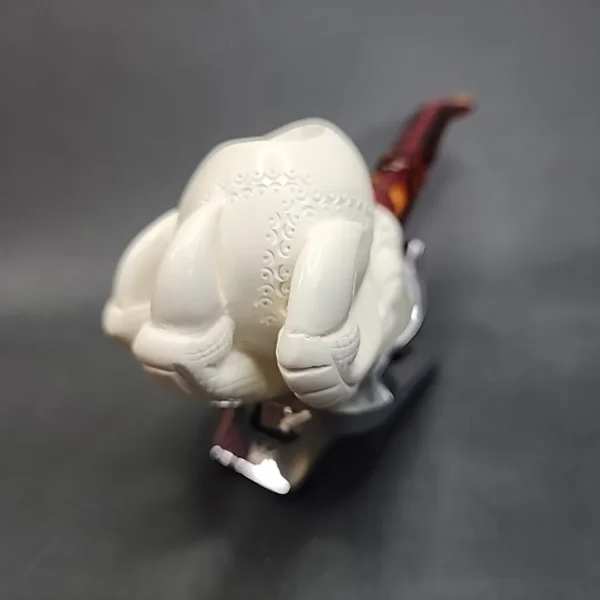 MBSD Meerschaum Claw Block Meerschaum Pipe, Fitted Case [SOLD OUT] - Image 6
