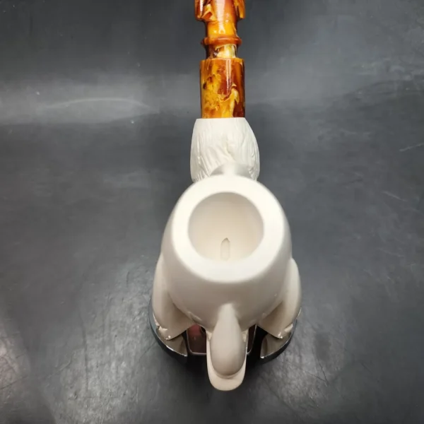 MBSD Meerschaum Claw Block Meerschaum Pipe, Fitted Case [SOLD OUT] - Image 7