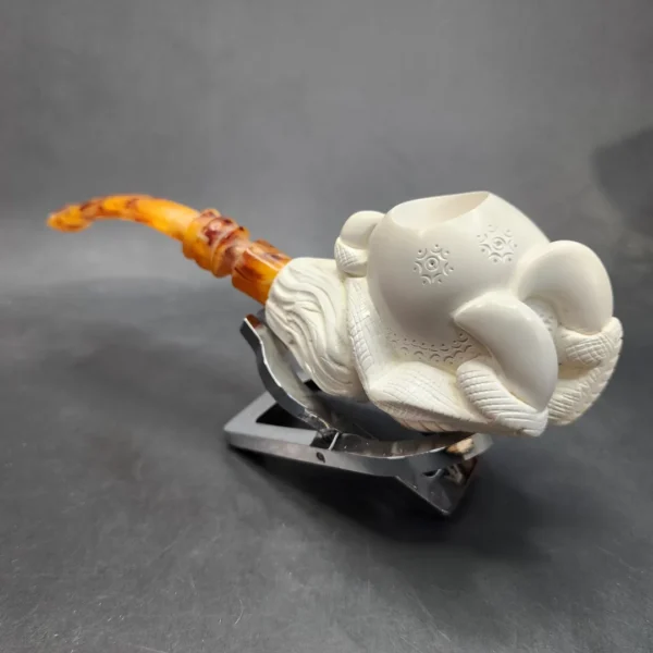 MBSD Meerschaum Claw Block Meerschaum Pipe, Fitted Case [SOLD OUT] - Image 7