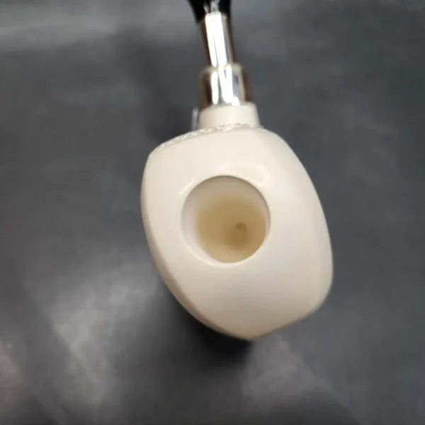 MBSD Meerschaum Silver Spigot Block Meerschaum Pipe - Image 8