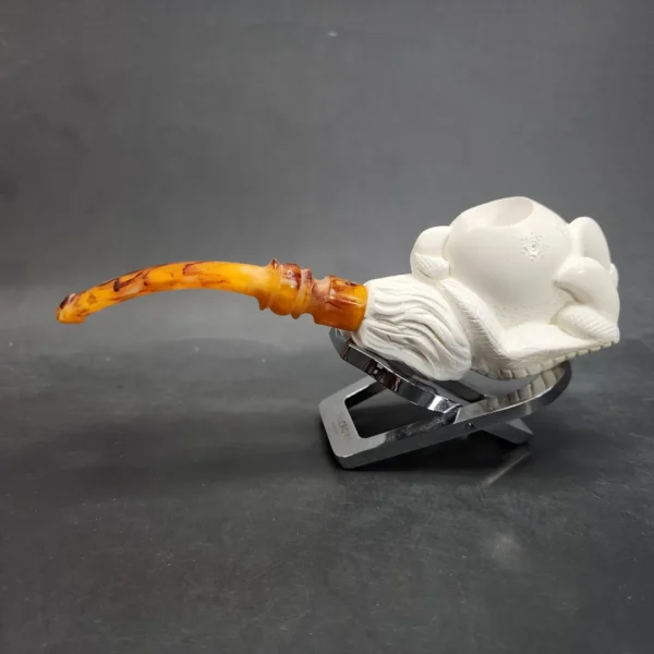 MBSD Meerschaum Claw Block Meerschaum Pipe, Fitted Case [SOLD OUT] - Image 8