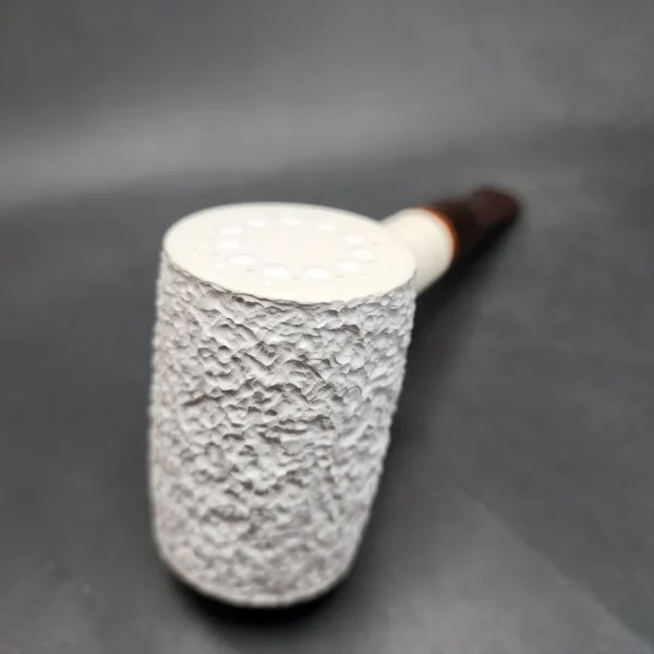 MBSD Meerschaum Deluxe Poker Block Meerschaum Pipe, 9mm & 3mm [SOLD OUT] - Image 9