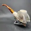MBSD Meerschaum Claw Block Meerschaum Pipe, Fitted Case [SOLD OUT] - Image 9