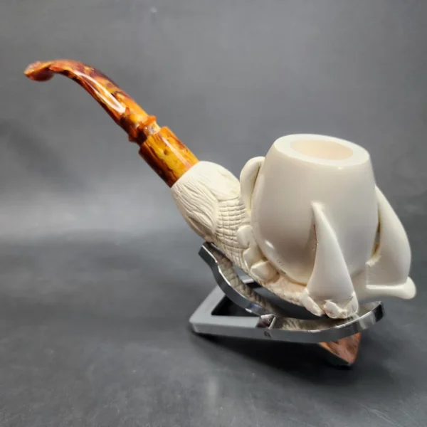 MBSD Meerschaum Claw Block Meerschaum Pipe, Fitted Case [SOLD OUT] - Image 9
