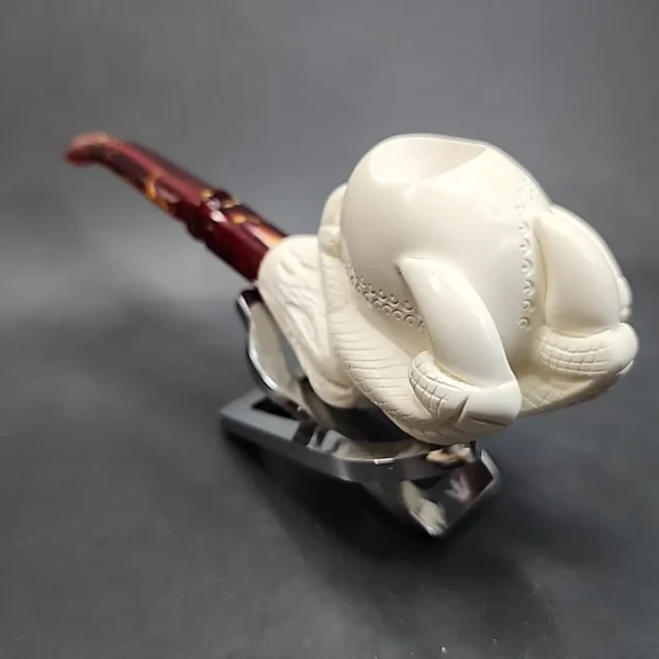 MBSD Meerschaum Claw Block Meerschaum Pipe, Fitted Case [SOLD OUT] - Image 9