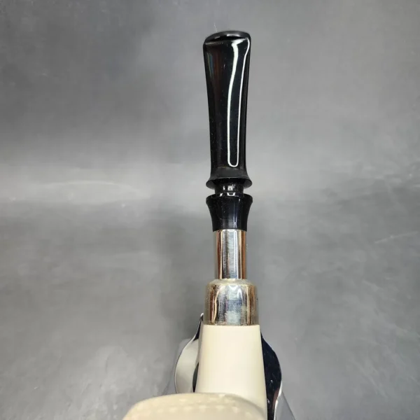 MBSD Meerschaum Silver Spigot Block Meerschaum Pipe - Image 9