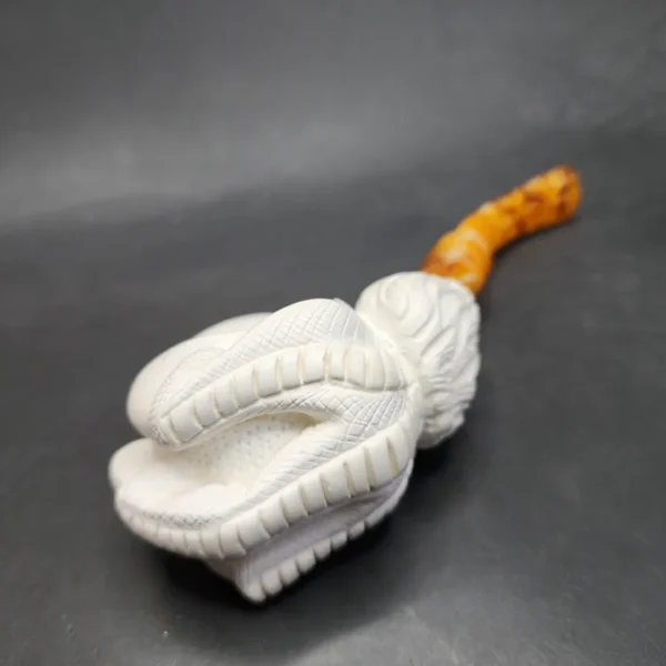 MBSD Meerschaum Claw Block Meerschaum Pipe, Fitted Case [SOLD OUT] - Image 9