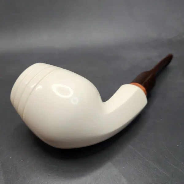 MBSD Meerschaum Deluxe Devil Anse Block Meerschaum Pipe, 9mm & 3mm [SOLD OUT] - Image 9
