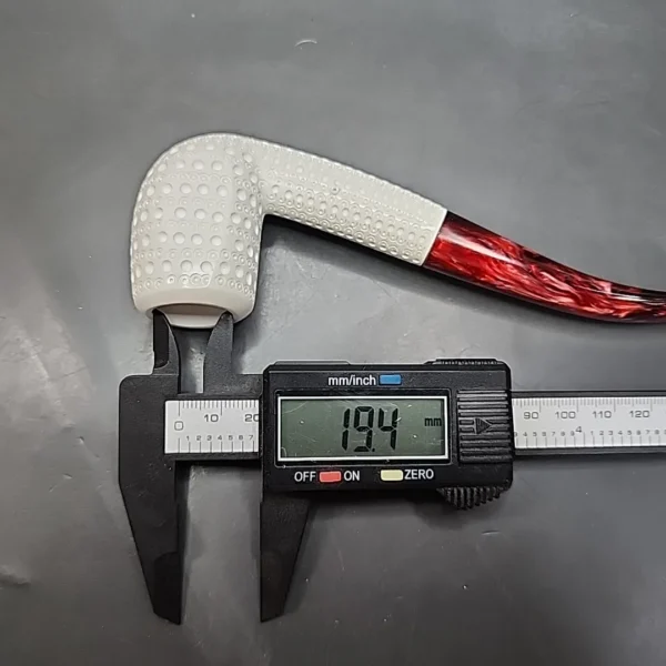 MBSD Meerschaum Bent Billiard Block Meerschaum Pipe [SOLD OUT] - Image 10