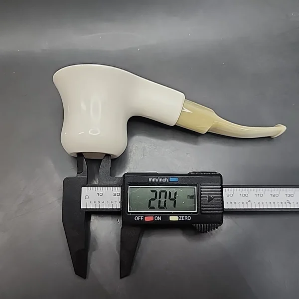 MBSD Meerschaum Deluxe Handmade Block Meerschaum Pipe Briar-Mortise, 9mm [SOLD OUT] - Image 10