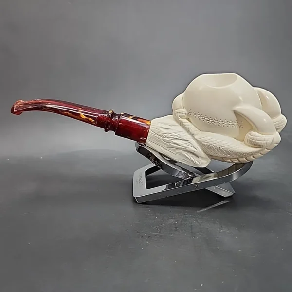 MBSD Meerschaum Claw Block Meerschaum Pipe, Fitted Case [SOLD OUT] - Image 10