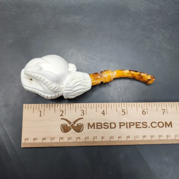 MBSD Meerschaum Claw Block Meerschaum Pipe, Fitted Case [SOLD OUT] - Image 10