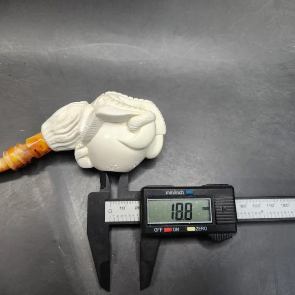 MBSD Meerschaum Claw Block Meerschaum Pipe, Fitted Case [SOLD OUT] - Image 11