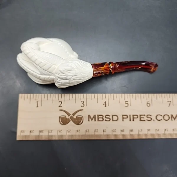 MBSD Meerschaum Claw Block Meerschaum Pipe, Fitted Case [SOLD OUT] - Image 12