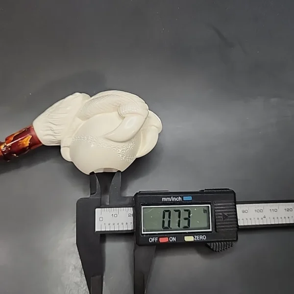 MBSD Meerschaum Claw Block Meerschaum Pipe, Fitted Case [SOLD OUT] - Image 13