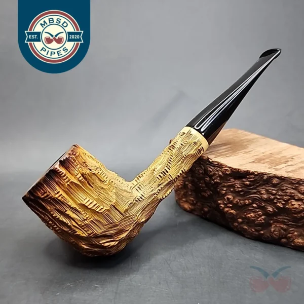 Kiko Rusticated African Meerschaum Pipe [SOLD OUT]