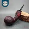 Nathan Armentrout Sandblasted Danish Apple Handmade Briar Pipe, New [SOLD OUT]