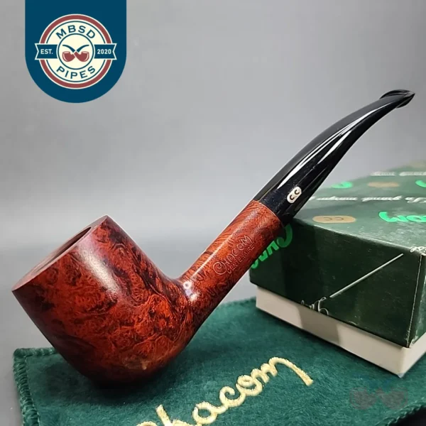 Chacom Centenaire 866 Bent Billiard Estate Briar Pipe, Unsmoked [SOLD OUT]