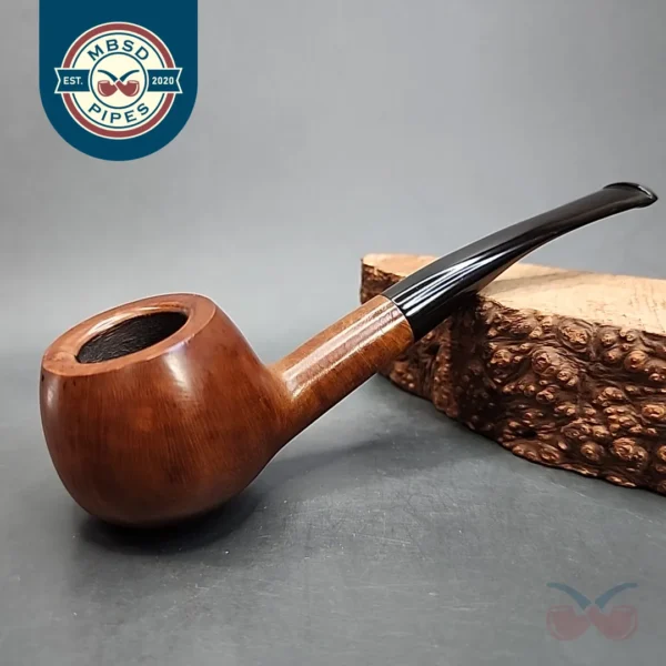 Savinelli Made Smooth Prince Estate Briar Pipe, Italian Estates