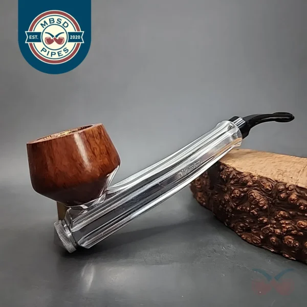 Kirsten T Metal and Briar Estate Pipe [SOLD OUT]