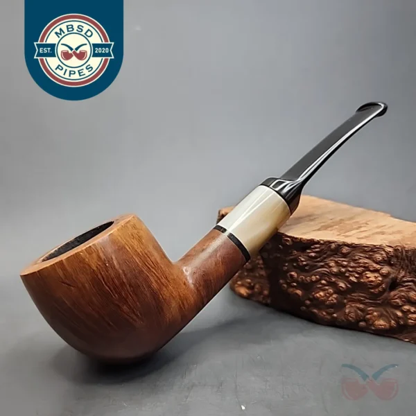 Heidemann 1992 Smooth Slightly Bent Dublin Estate Briar Pipe [SOLD OUT]