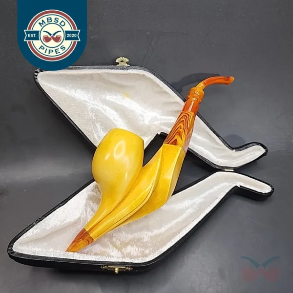 Jumbo Sadik Yanik Block Meerschaum Pipe [SOLD OUT]
