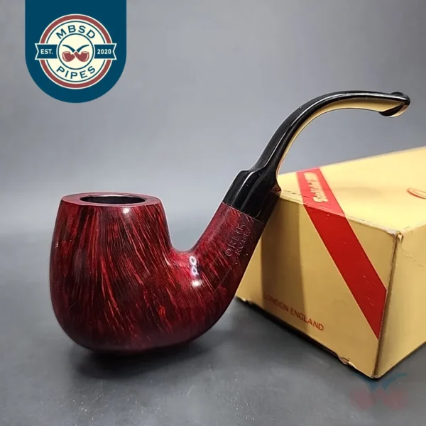 Orlik Rose 21478 Smooth Bent Billiard Estate Briar Pipe, Unsmoked [SOLD OUT]
