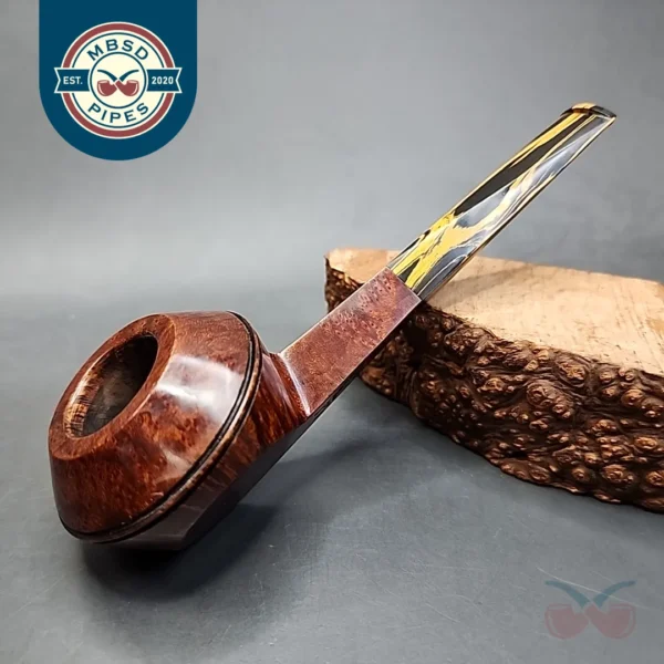 Keresaspa 7758 Smooth Straight Bulldog Estate Briar Pipe [SOLD OUT]