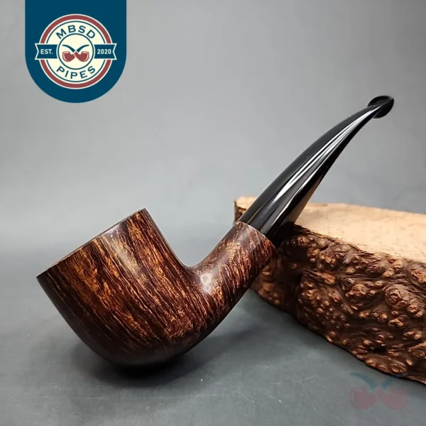 Sean Reum Pipes Smooth Bent Dublin Handmade Briar Pipe, New