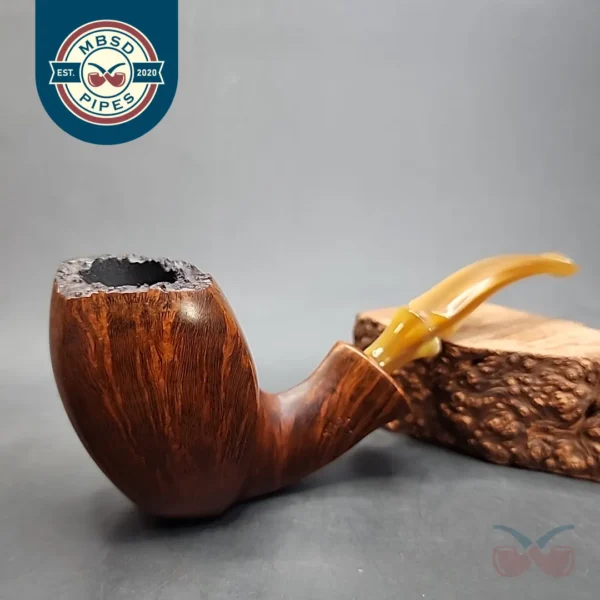 Bari Handmade Smooth Bent Freehand Estate Briar Pipe [SOLD OUT]