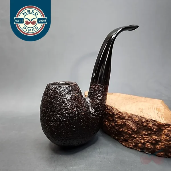 Astleys Full Bent Sandblasted Egg Estate Briar Pipe [SOLD OUT]