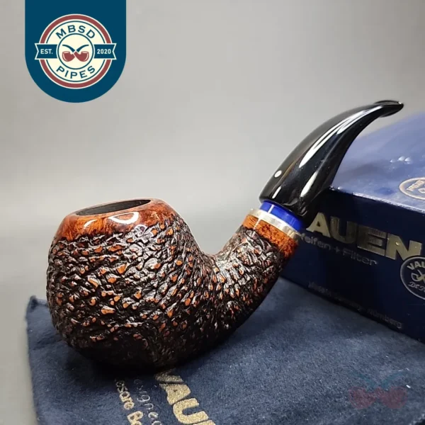 Vauen McRooty 415 Rusticated Bent Apple Estate Briar Pipe, Unsmoked, 9mm [SOLD OUT]