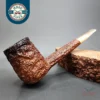 Caminetto Business 119 KS Rusticated Straight Brandy Estate Briar Pipe [SOLD OUT]