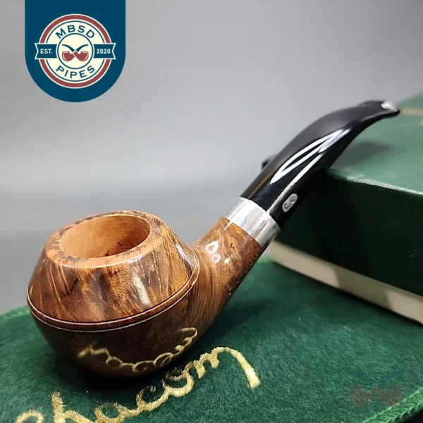 Chacom Golden Grain Smooth Bent Rhodesian Estate Briar Pipe, Unsmoked [SOLD OUT]