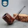 Astleys of London Smooth Bent Stacked Billiard Estate Briar Pipe
