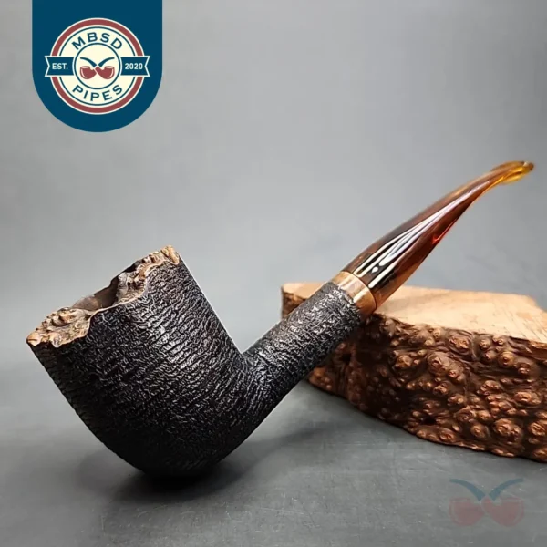 Jack Howell Rusticated Dublin Estate Briar Pipe [SOLD OUT]