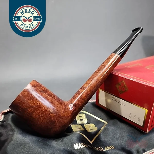 BBB Savoy 539, Smooth Canadian Estate Briar Pipe, Unsmoked [SOLD OUT]