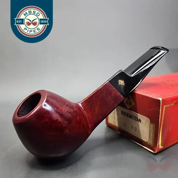 BBB Bermuda 6760 Smooth Brandy Estate Briar Pipe, Unsmoked [SOLD OUT]