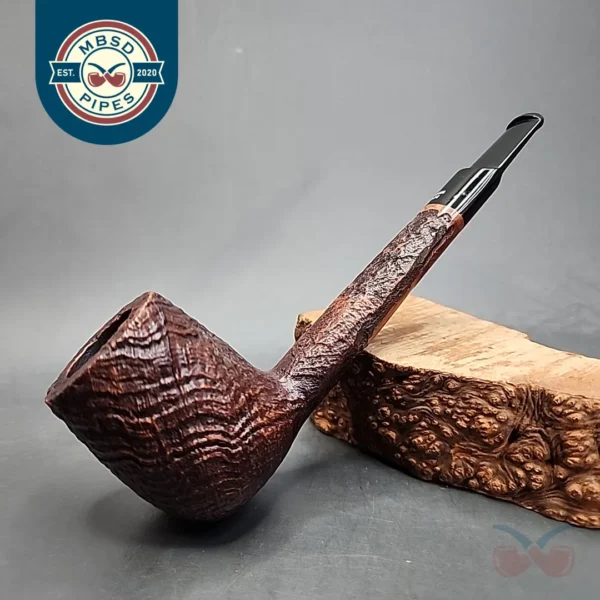 Ben Wade 72, Sandblasted Lumberman Estate Briar Pipe, Unsmoked [SOLD OUT]