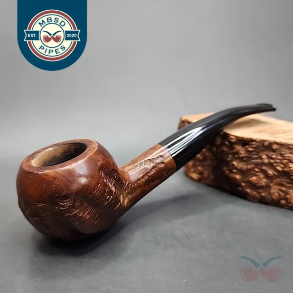 Custombilt Rusticated Prince Estate Briar Pipe
