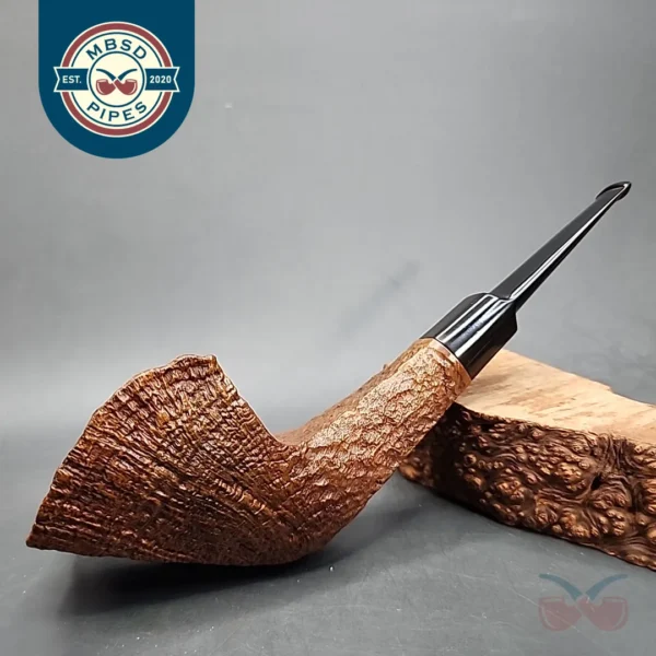 Charatan's Make Free Hand Relief Extra Large Estate Briar Pipe, English Estates