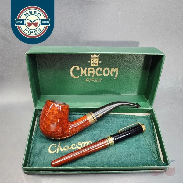 Chacom Inspire Pipe and Briar Pen Set, Estate Briar Pipe, Unsmoked [SOLD OUT]